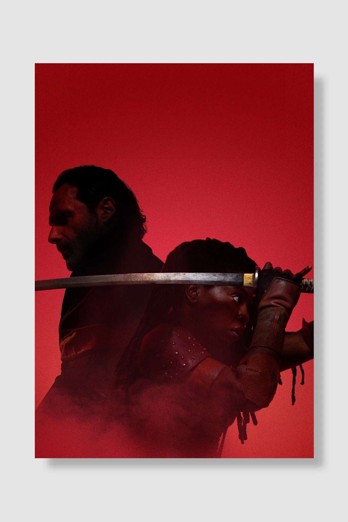 The Walking Dead: The Ones Who Live Dizi Poster Çerçevesiz Yüksek Kalite Dizi Afiş Duvar Poster - En İyi Fiyatlarla