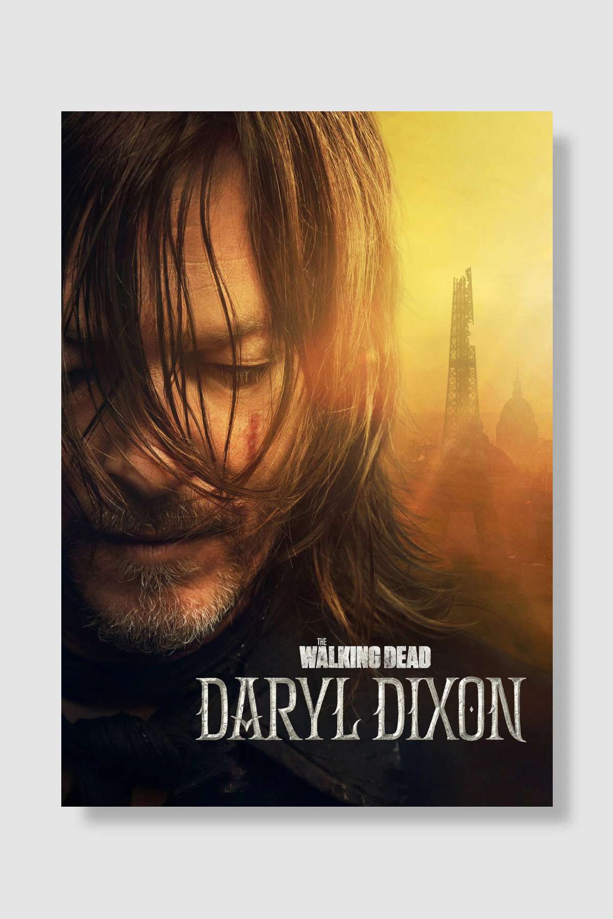 The Walking Dead: Daryl Dixon Dizi Poster Çerçevesiz Yüksek Kalite Dizi Afiş Duvar Poster - En İyi Fiyatlarla