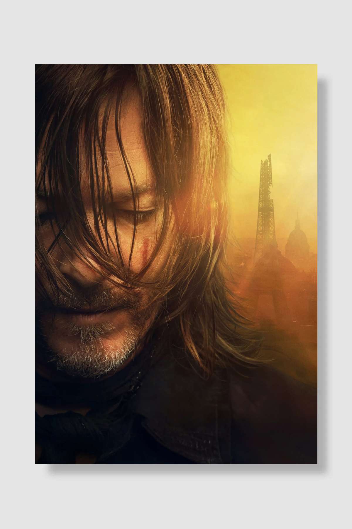 The Walking Dead: Daryl Dixon Dizi Poster Çerçevesiz Yüksek Kalite Dizi Afiş Duvar Poster - En İyi Fiyatlarla