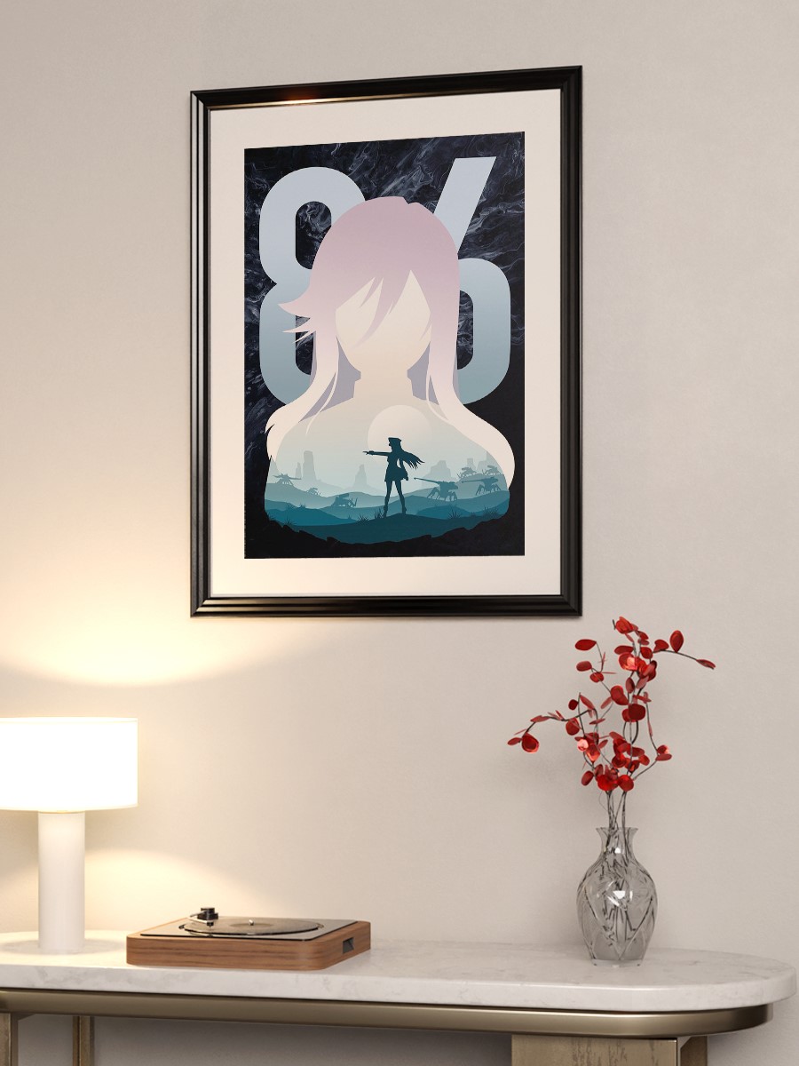 86 Anime Poster Çerçevesiz Yüksek Kalite Anime Duvar Poster