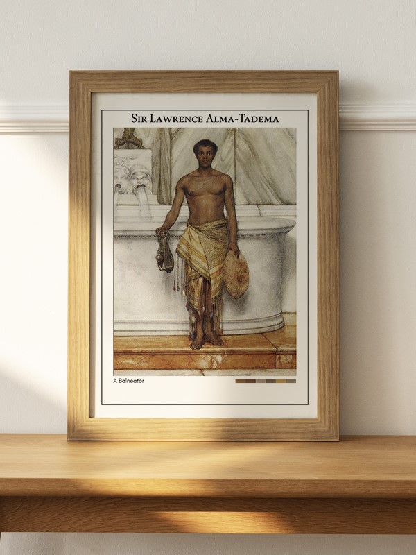 Sir Lawrence Alma-Tadema A Balneator Poster - En İyi Fiyatlarla