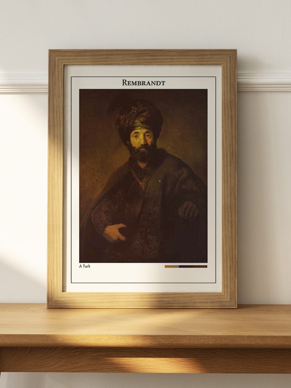 Rembrandt A Turk Poster - En İyi Fiyatlarla