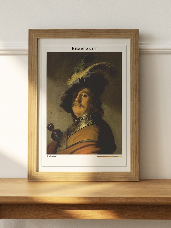 Rembrandt A Warrior Poster - En İyi Fiyatlarla
