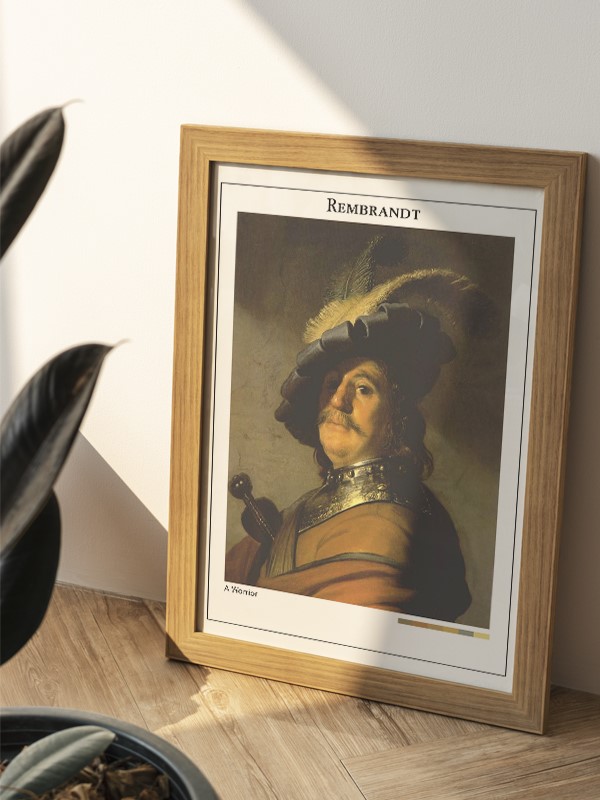 Rembrandt A Warrior Poster