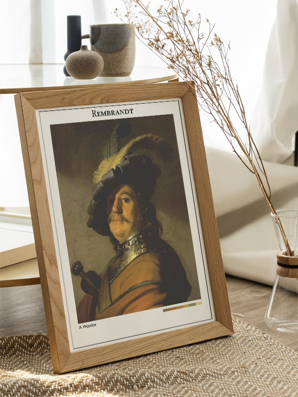 Rembrandt A Warrior Poster