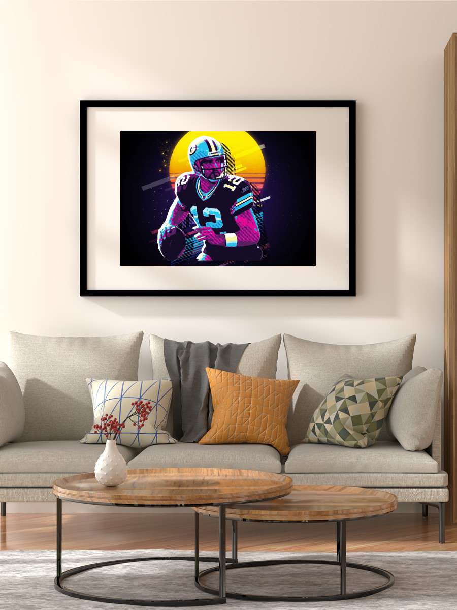 Aaron Rodgers Anime Poster Çerçevesiz Yüksek Kalite Anime Duvar Poster