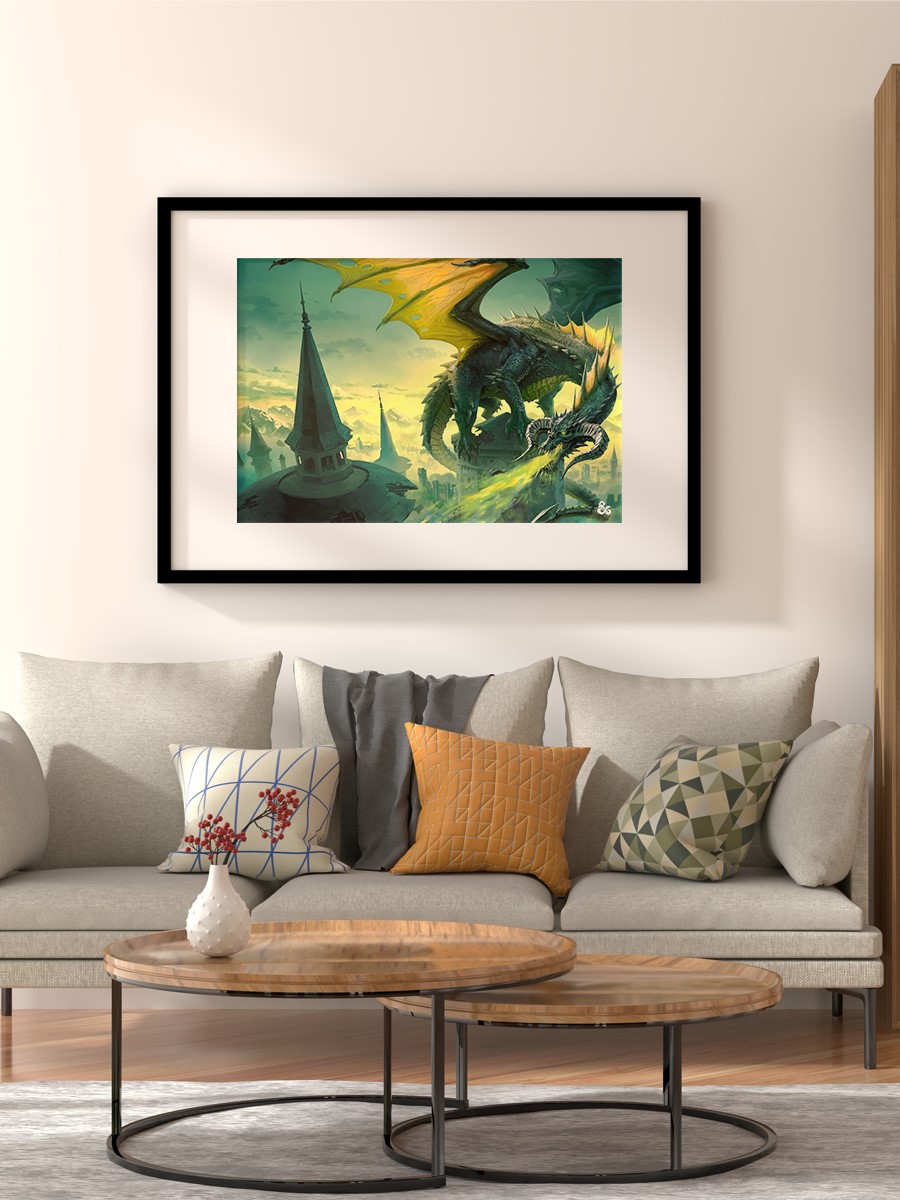 Acid Breath Poster, Çerçevesiz Tv Film Poster