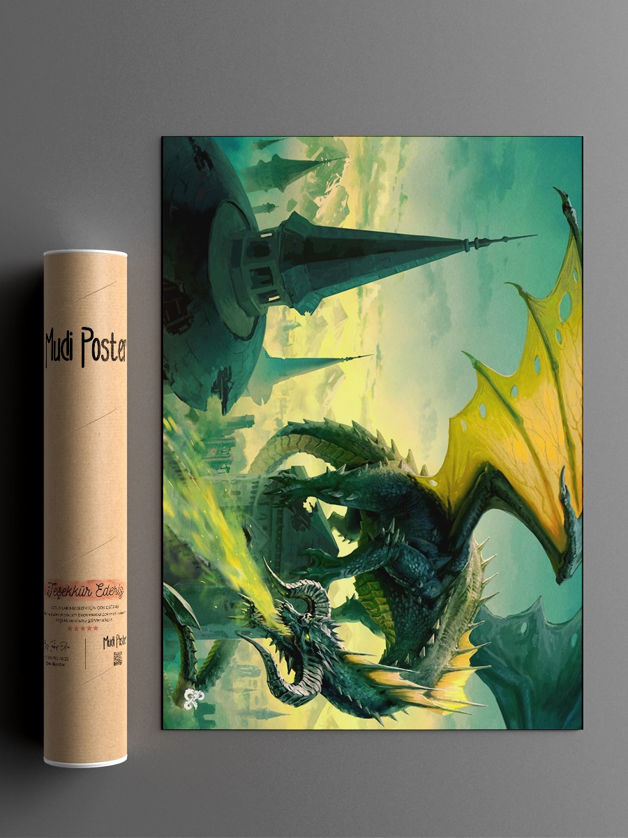 Acid Breath Poster, Çerçevesiz Tv Film Poster