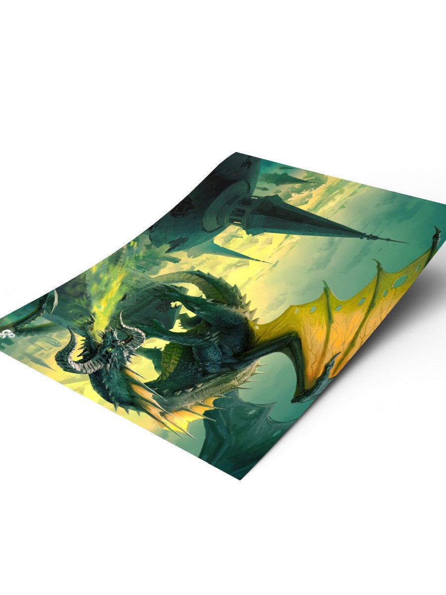 Acid Breath Poster, Çerçevesiz Tv Film Poster