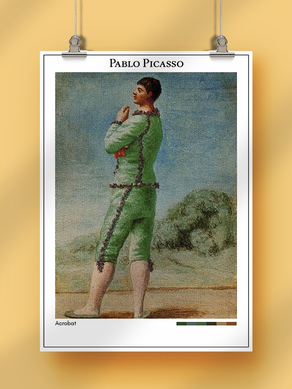 Pablo Picasso Acrobat Poster