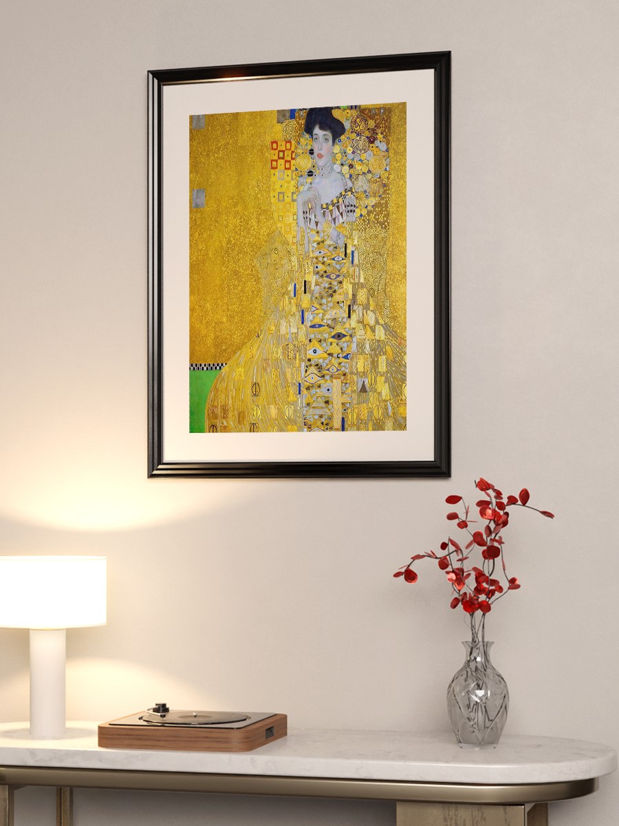 Adele Bloch Bauer  Tablo Sanatsal Ünlü Ressam Poster Çerçevesiz Yüksek Kalite Poster