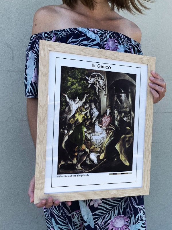 El Greco Adoration of the Shepherds Poster