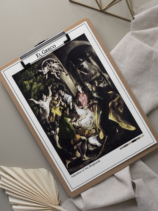 El Greco Adoration of the Shepherds Poster