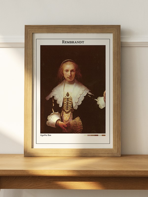 Rembrandt Agatha Bas Poster - En İyi Fiyatlarla