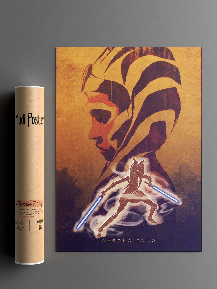 Ahsoka Poster, Çerçevesiz Tv Film Poster