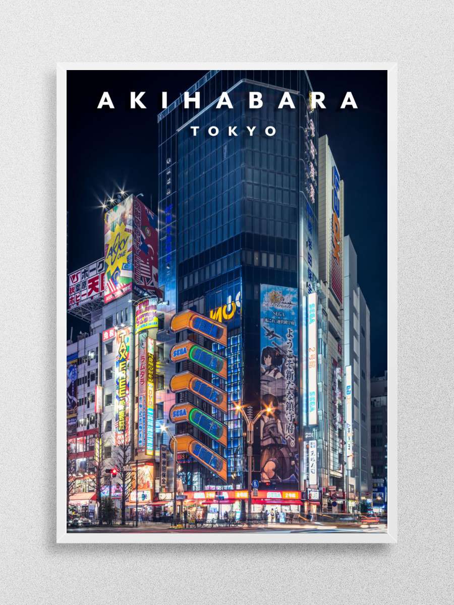 Akihabara electric town Anime Poster Çerçevesiz Yüksek Kalite Anime Duvar Poster