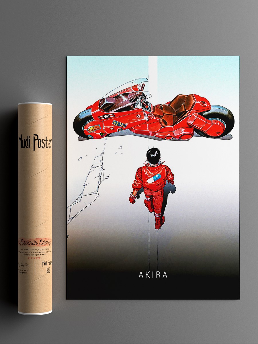 Akira  Poster, Çerçevesiz Tv Film Poster