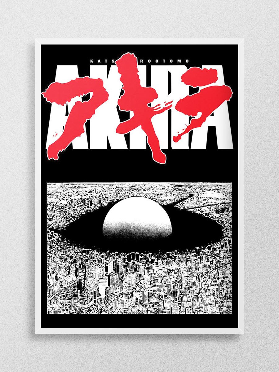 AKIRA  Anime Poster Çerçevesiz Yüksek Kalite Anime Duvar Poster - En İyi Fiyatlarla