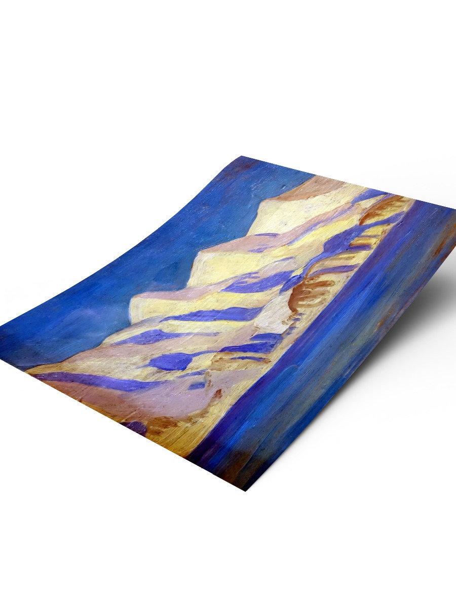 Alaska Impression Tablo Sanatsal Ünlü Ressam Poster Çerçevesiz Yüksek Kalite Poster