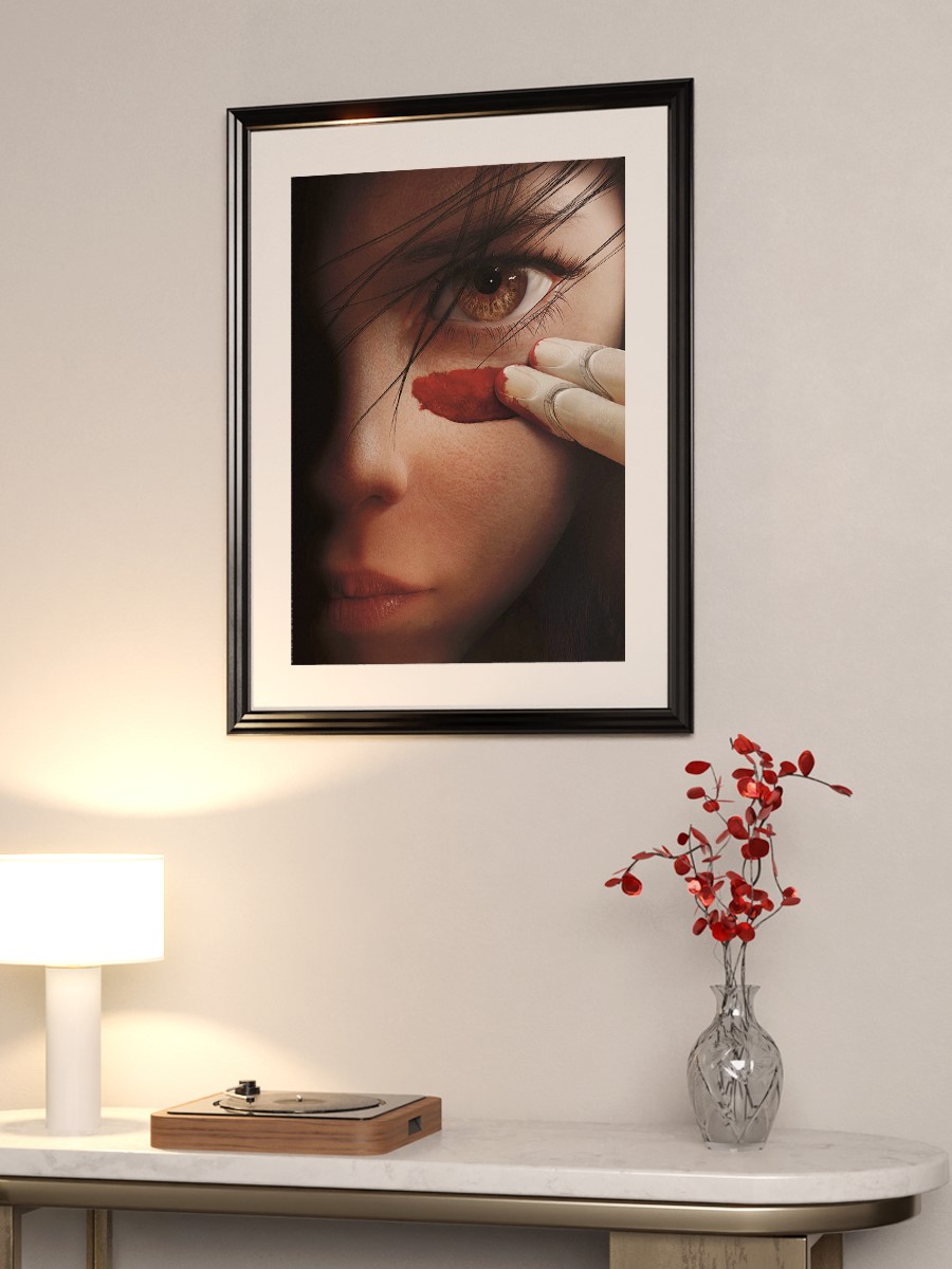 Alita Battle Ready Poster, Çerçevesiz Tv Film Poster