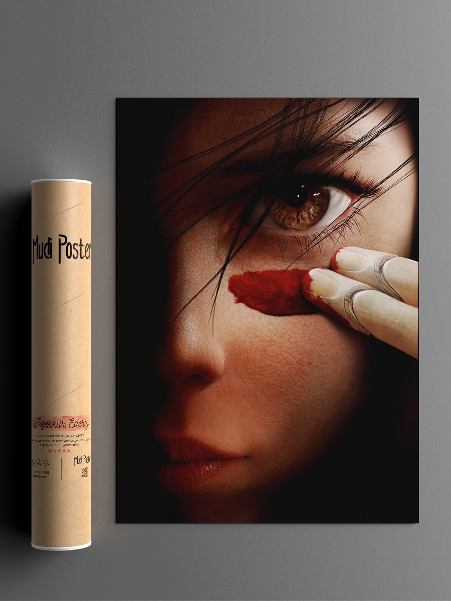 Alita Battle Ready Poster, Çerçevesiz Tv Film Poster
