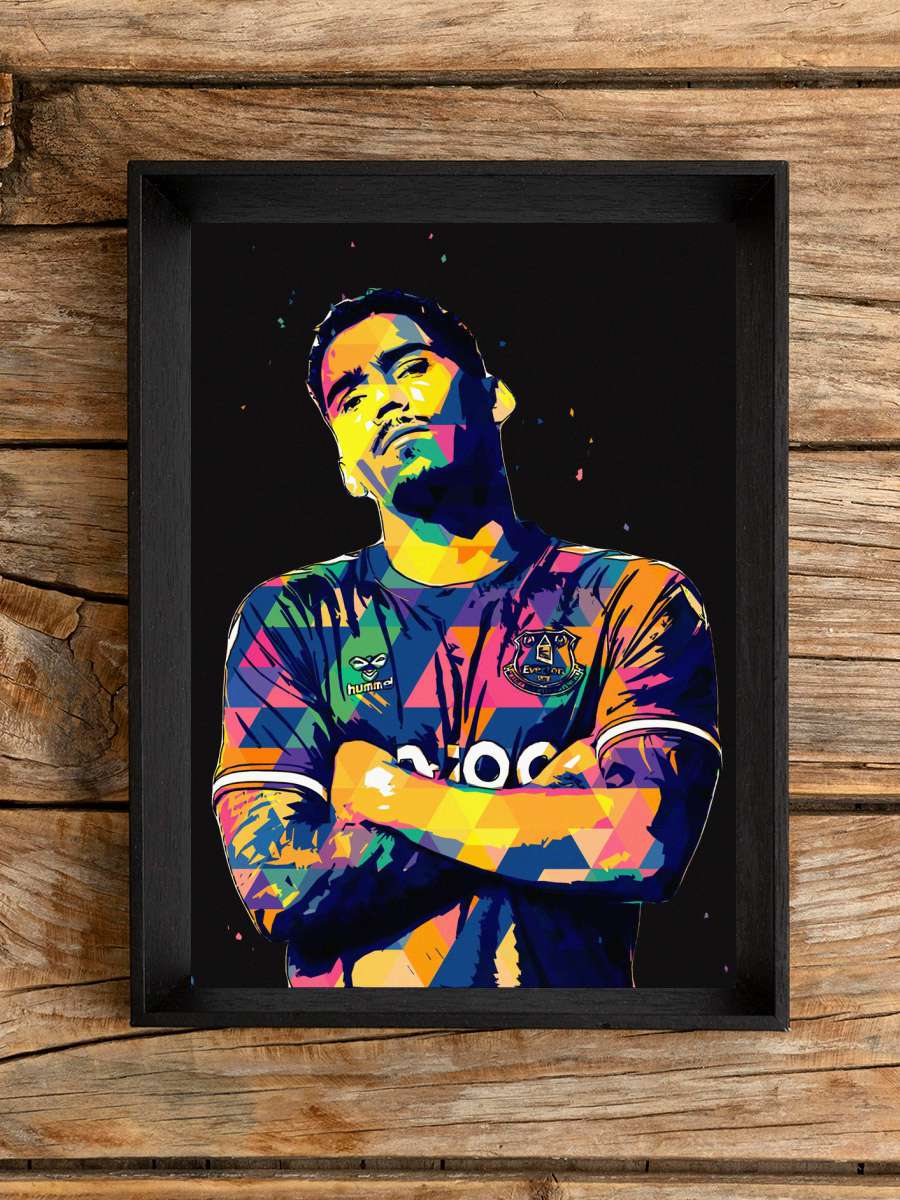 Allan Futbol Poster Çerçevesiz Yüksek Kalite Futbolcu Duvar Poster