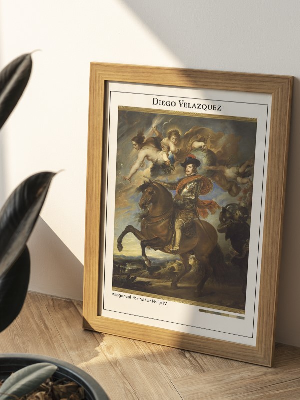 Diego Velazquez Allegorical Portrait of Philip IV Poster