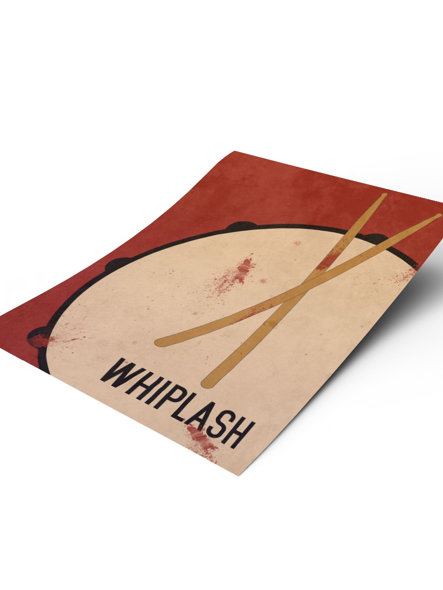 Alternative poster for the movie Whiplash. Poster, Çerçevesiz Tv Film Poster