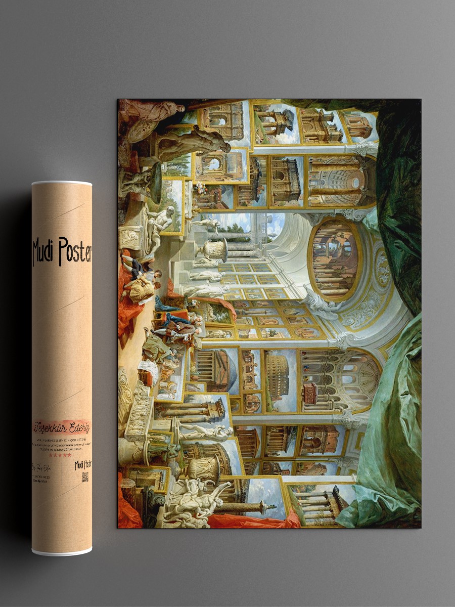 Ancient Rome  Tablo Sanatsal Ünlü Ressam Poster Çerçevesiz Yüksek Kalite Poster