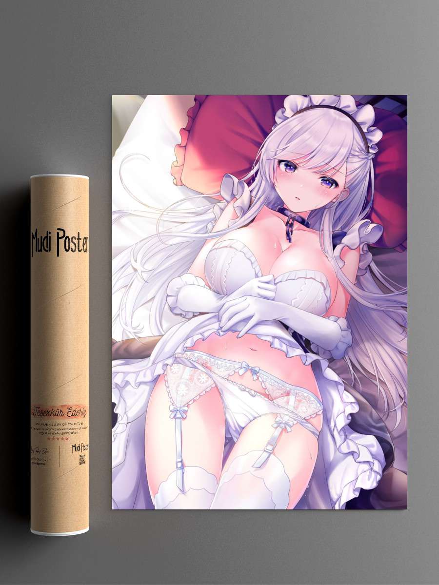 Anime Girl Fantasy Anime Poster Çerçevesiz Yüksek Kalite Anime Duvar Poster