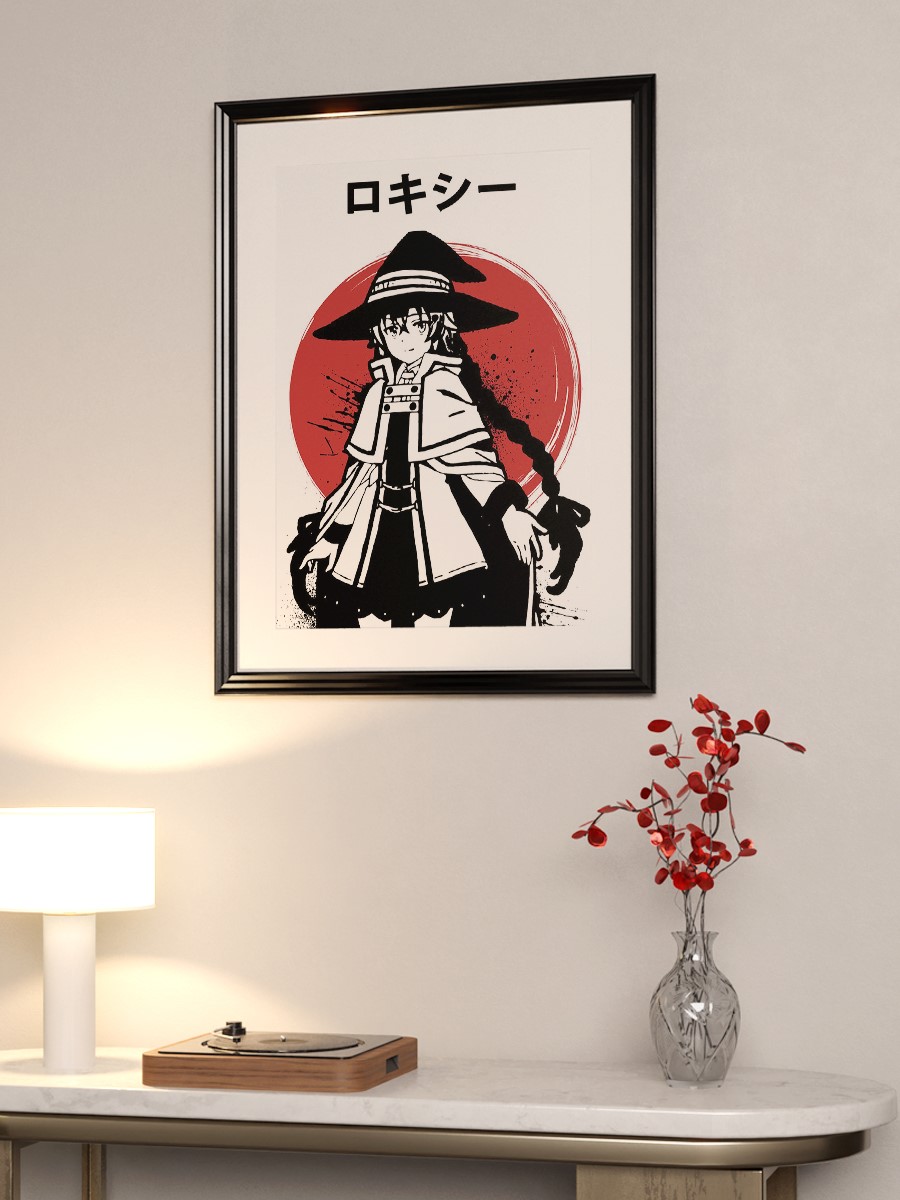 Anime Girl Roxy Migurdia Anime Poster Çerçevesiz Yüksek Kalite Anime Duvar Poster