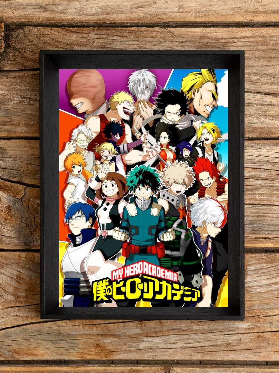 Anime Hero Academia Deku Anime Poster Çerçevesiz Yüksek Kalite Anime Duvar Poster