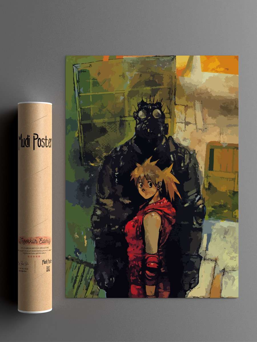 Anime Manga Dorohedoro Anime Poster Çerçevesiz Yüksek Kalite Anime Duvar Poster