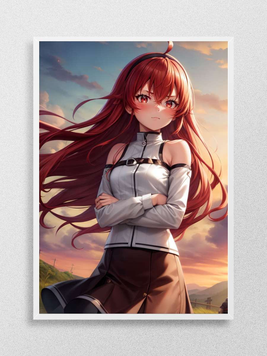 Anime Mushoku Tensei Eris Anime Poster Çerçevesiz Yüksek Kalite Anime Duvar Poster
