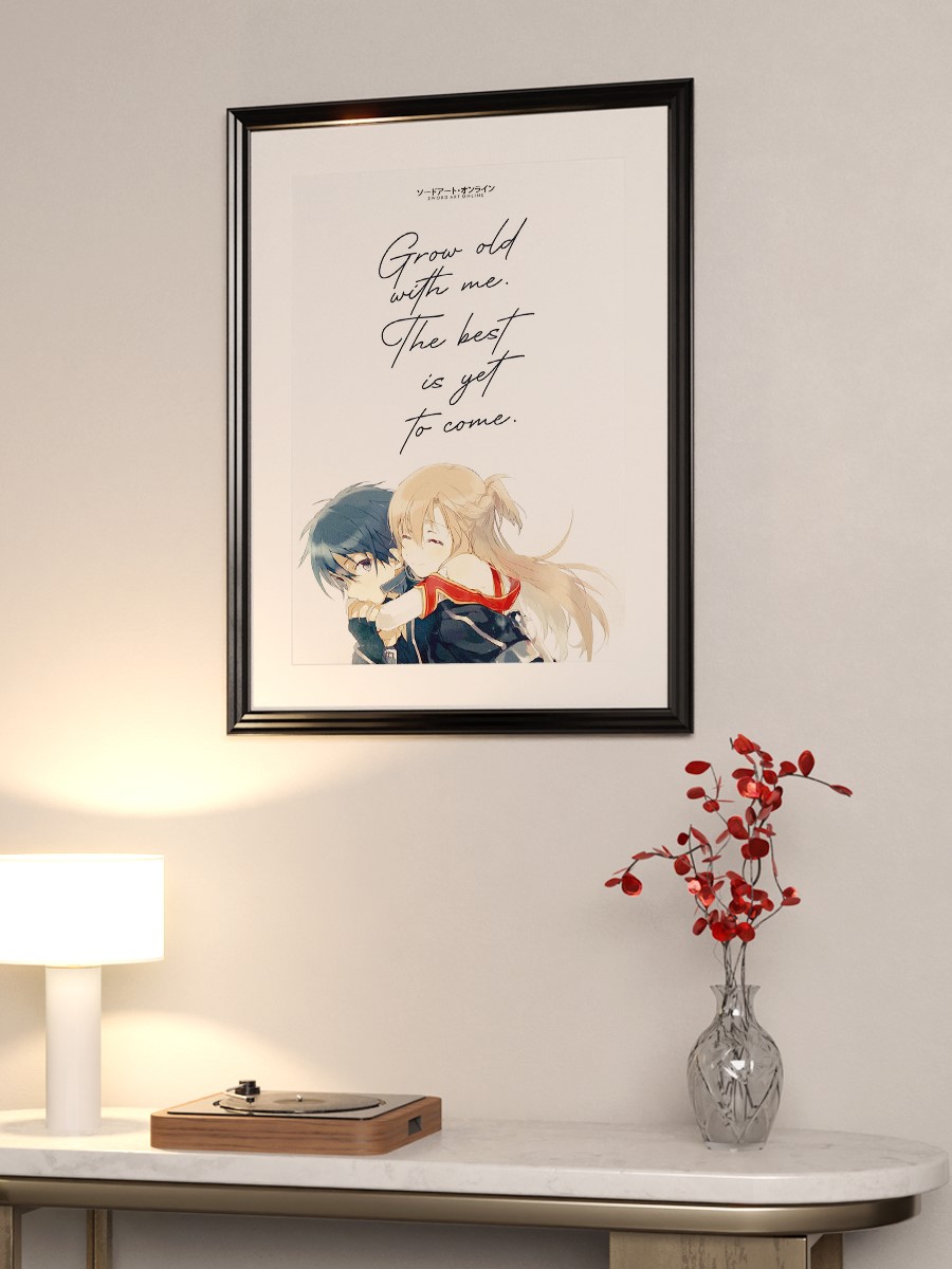 Anime Sword Art Online SAO Anime Poster Çerçevesiz Yüksek Kalite Anime Duvar Poster