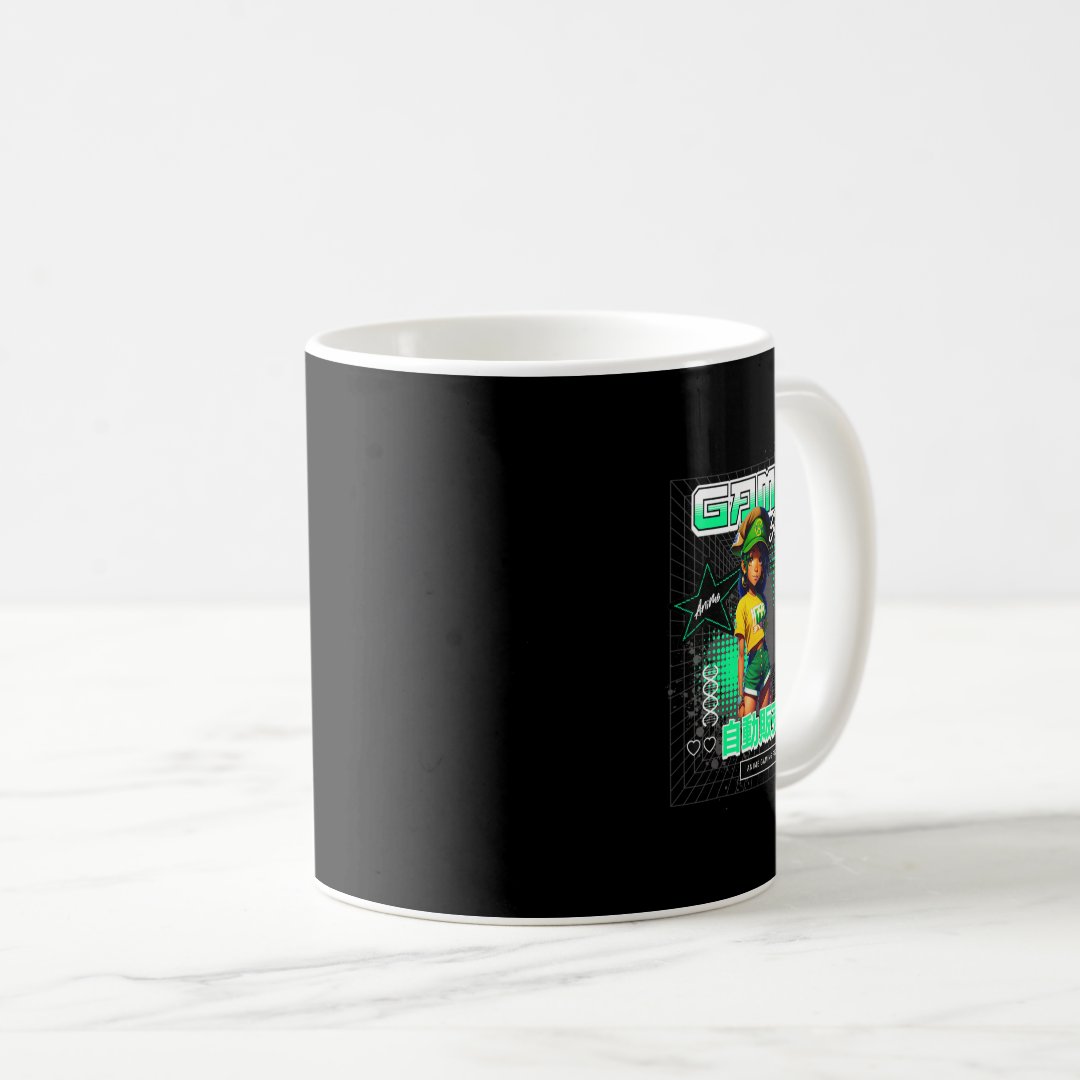A Girl Who Loves Anime Game School Girl Coffee Mug Anime Kupa Bardak Modern Anime Baskılı Kupa