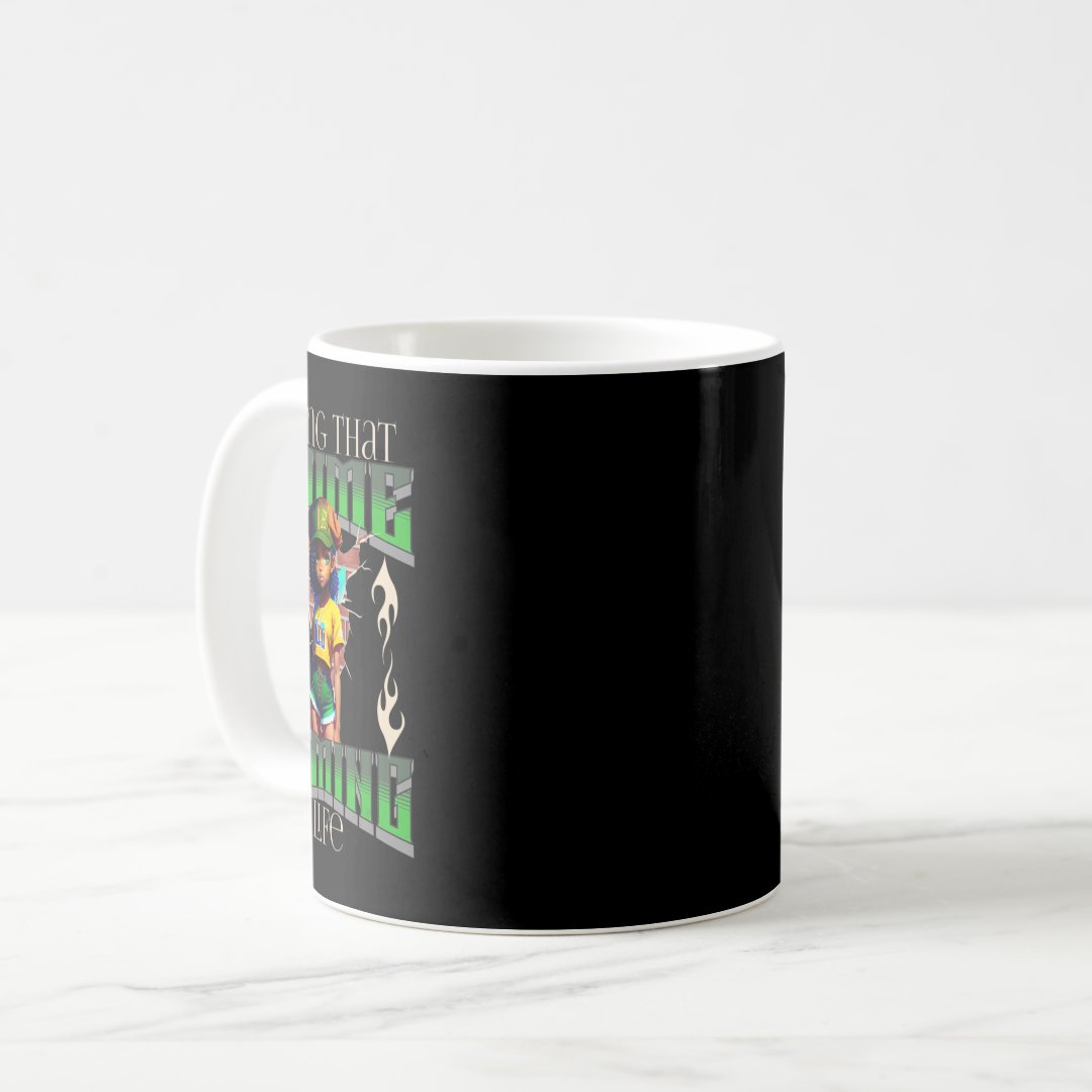 A Girl Who Loves Anime Japanese Coffee Mug Anime Kupa Bardak Modern Anime Baskılı Kupa