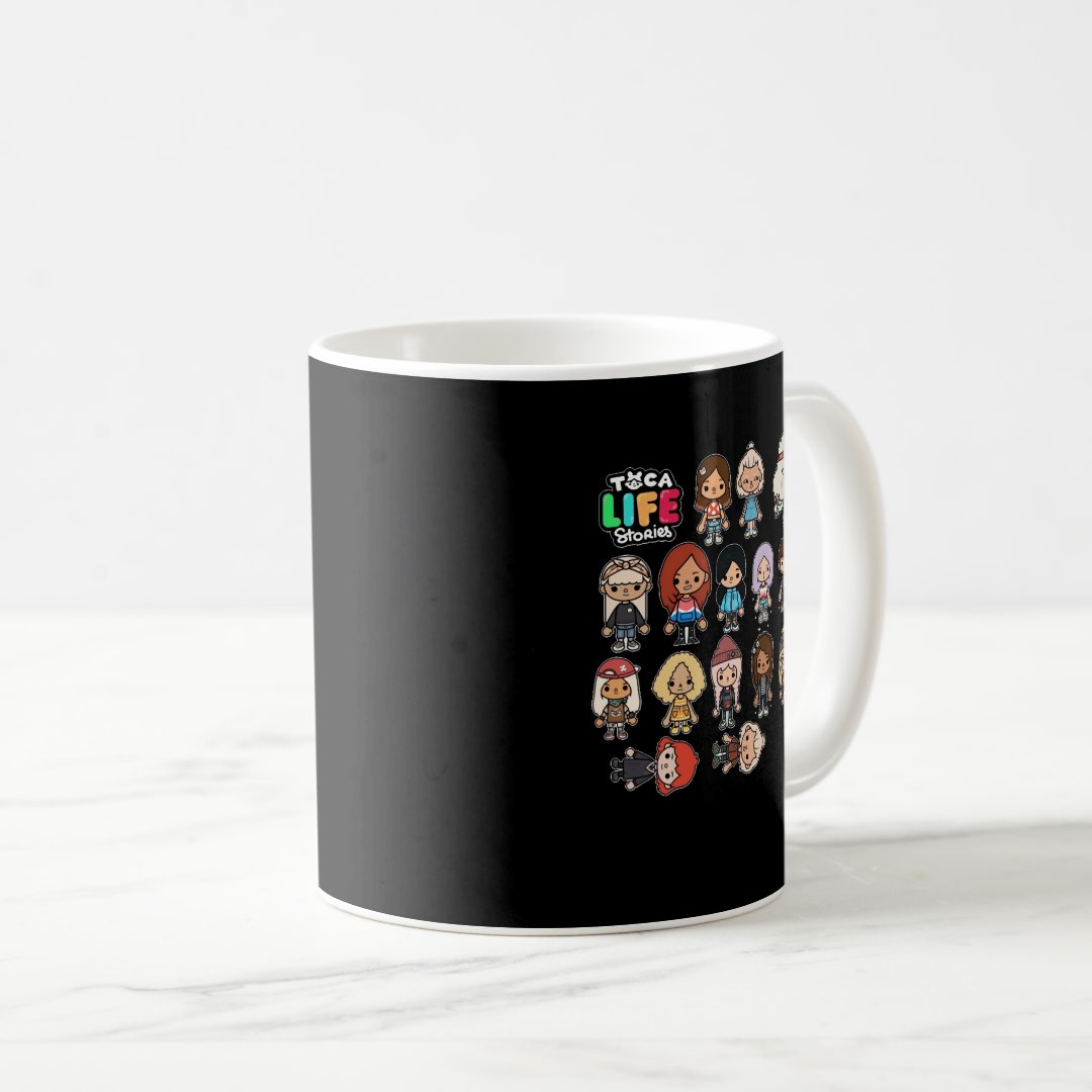 Animal Manga Toca Boca Anime Gift For Christmas Coffee Mug Anime Kupa Bardak Modern Anime Baskılı Kupa