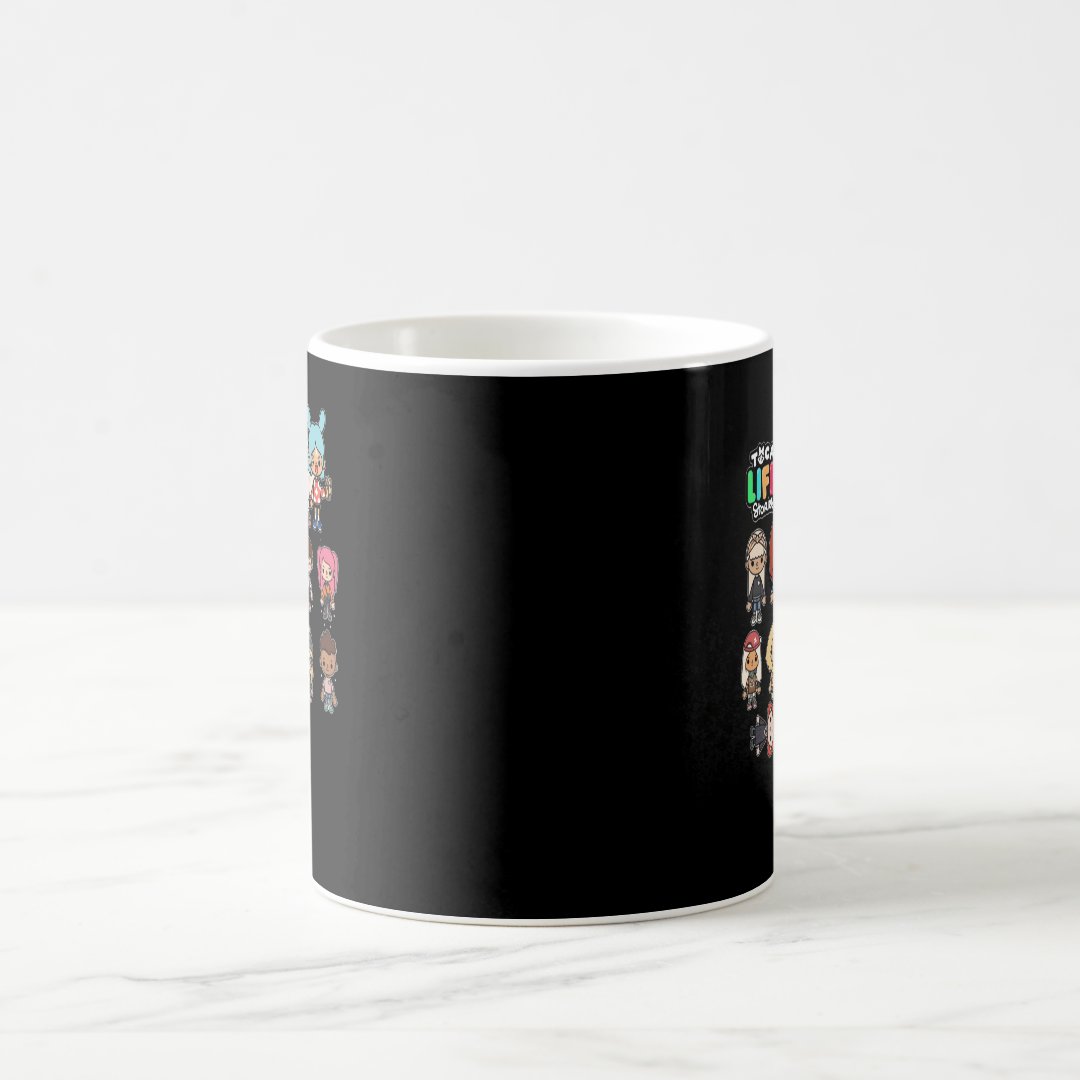 Animal Manga Toca Boca Anime Gift For Christmas Coffee Mug Anime Kupa Bardak Modern Anime Baskılı Kupa