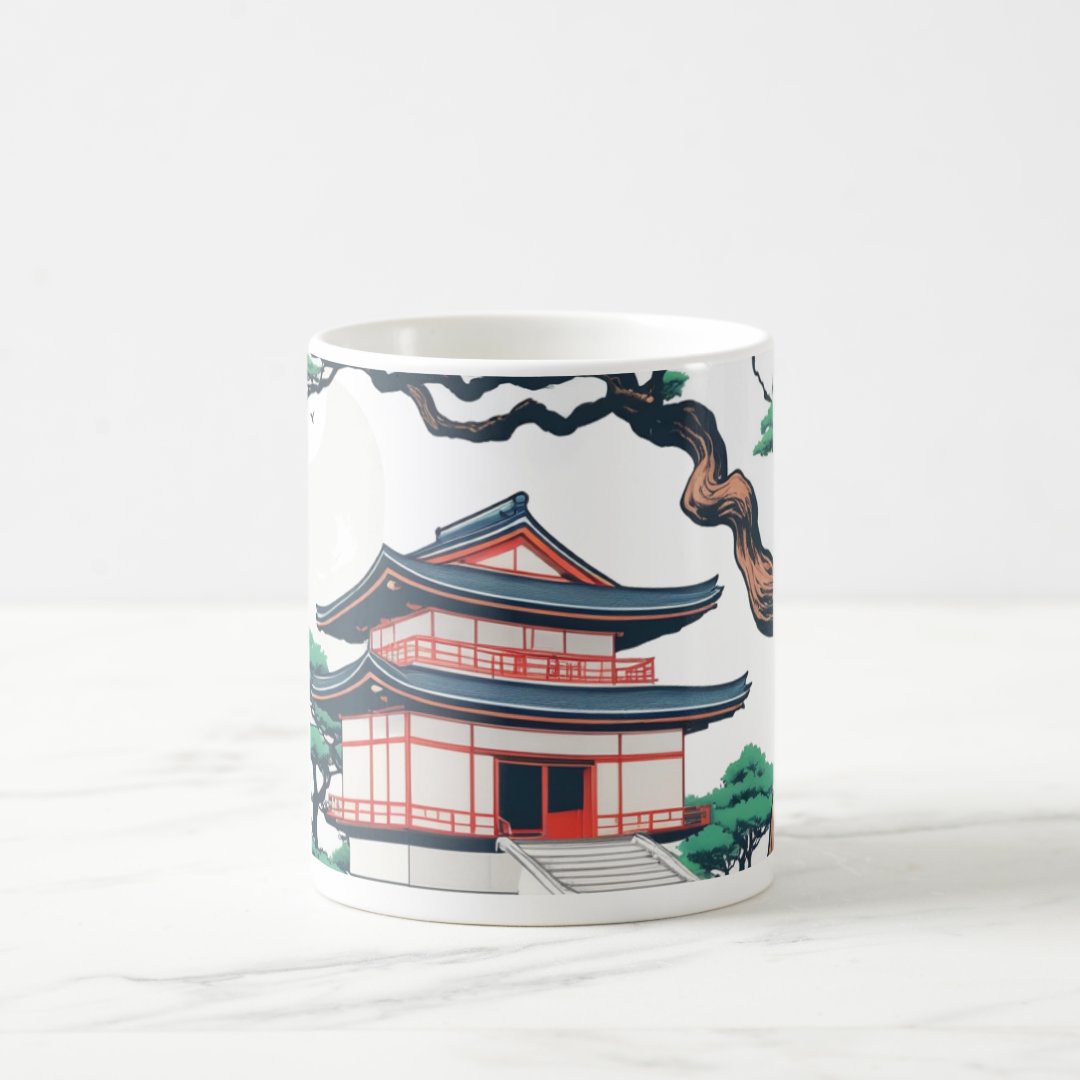 Anime  80's Japanese house  Coffee Mug Anime Kupa Bardak Modern Anime Baskılı Kupa