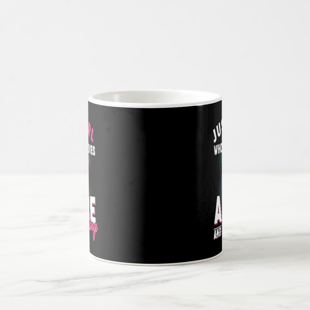 Anime and Sketching Just a Girl Who Loves Anime Me Coffee Mug Anime Kupa Bardak Modern Anime Baskılı Kupa