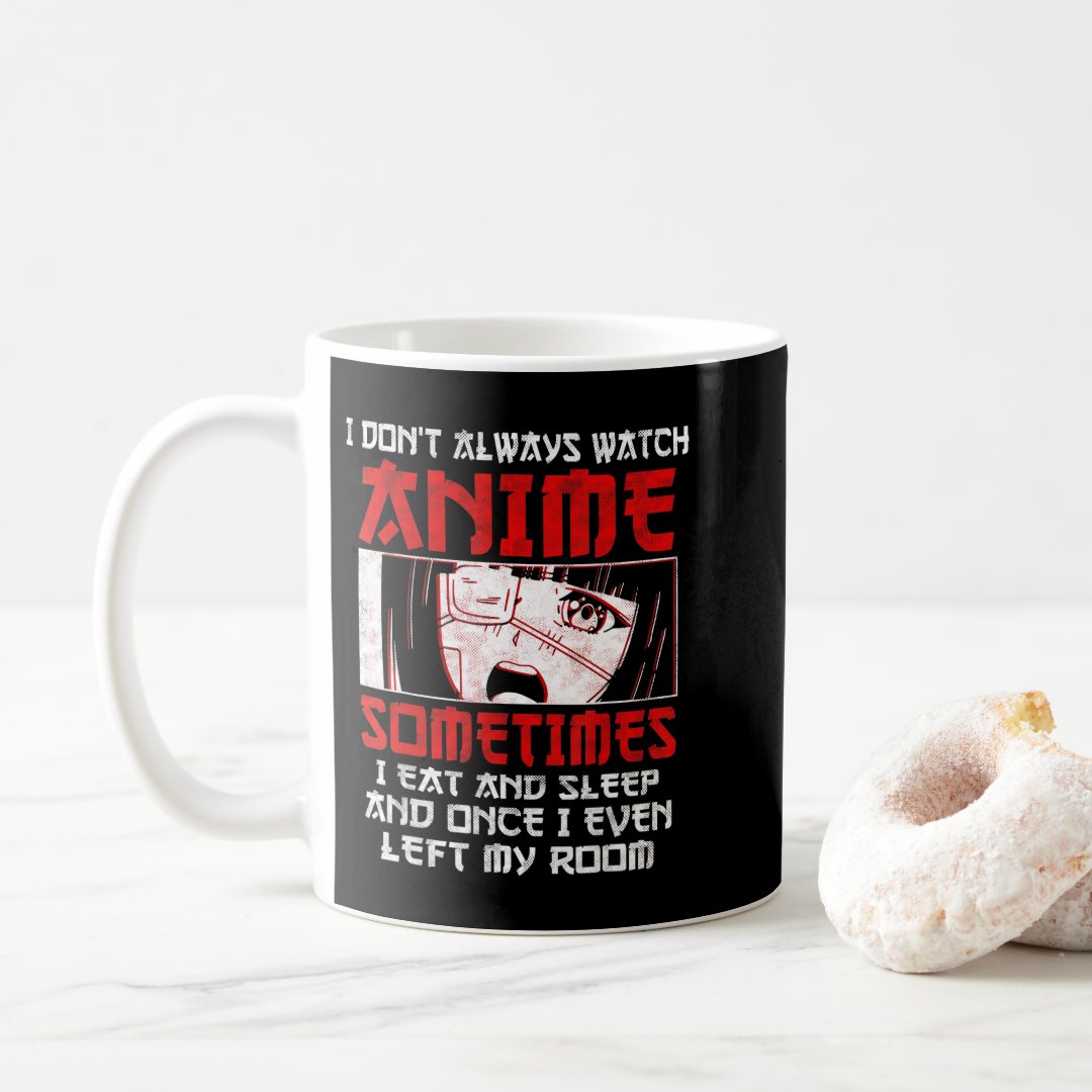 Anime Art Lover For Girls Women Boys Cute Anime Me Coffee Mug Anime Kupa Bardak Modern Anime Baskılı Kupa