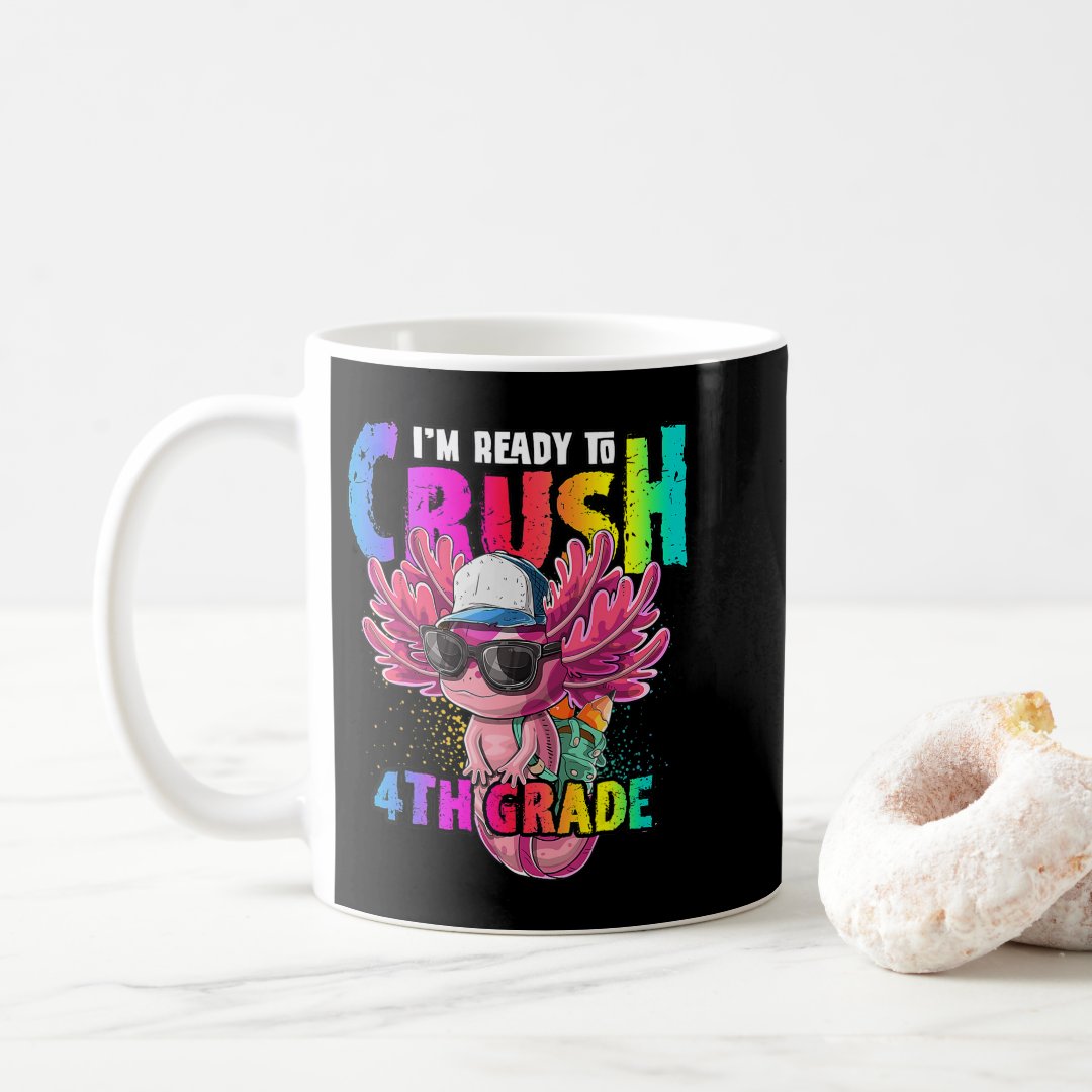 Anime Axolotl Waifu Who Love Anime Ramen And Sketc Coffee Mug Anime Kupa Bardak Modern Anime Baskılı Kupa