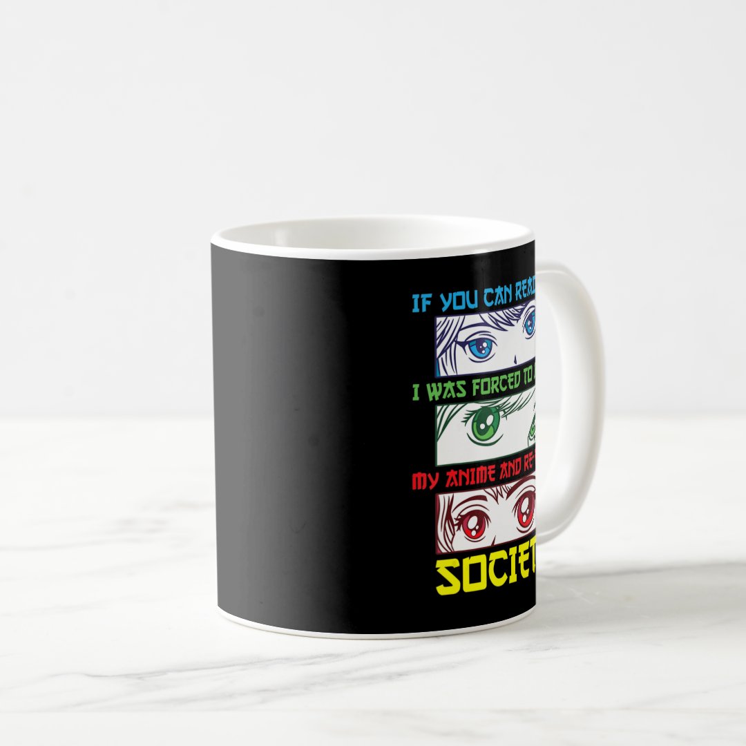 Anime Fan  Watching Anime Phrase Fun Anime Lover  Coffee Mug Anime Kupa Bardak Modern Anime Baskılı Kupa