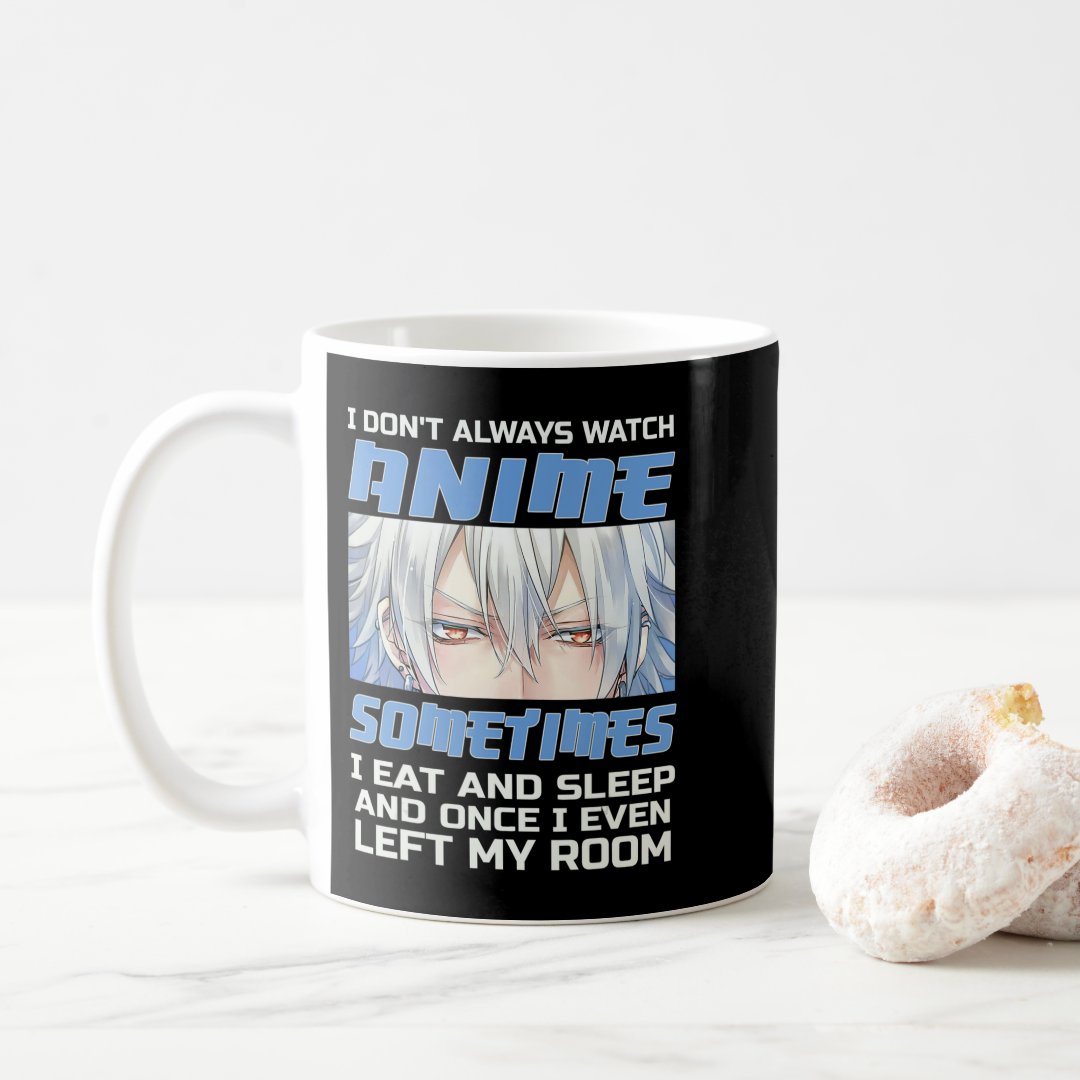 Anime Gift For Boys Men Teenager Cute Anime Merch  Coffee Mug Anime Kupa Bardak Modern Anime Baskılı Kupa