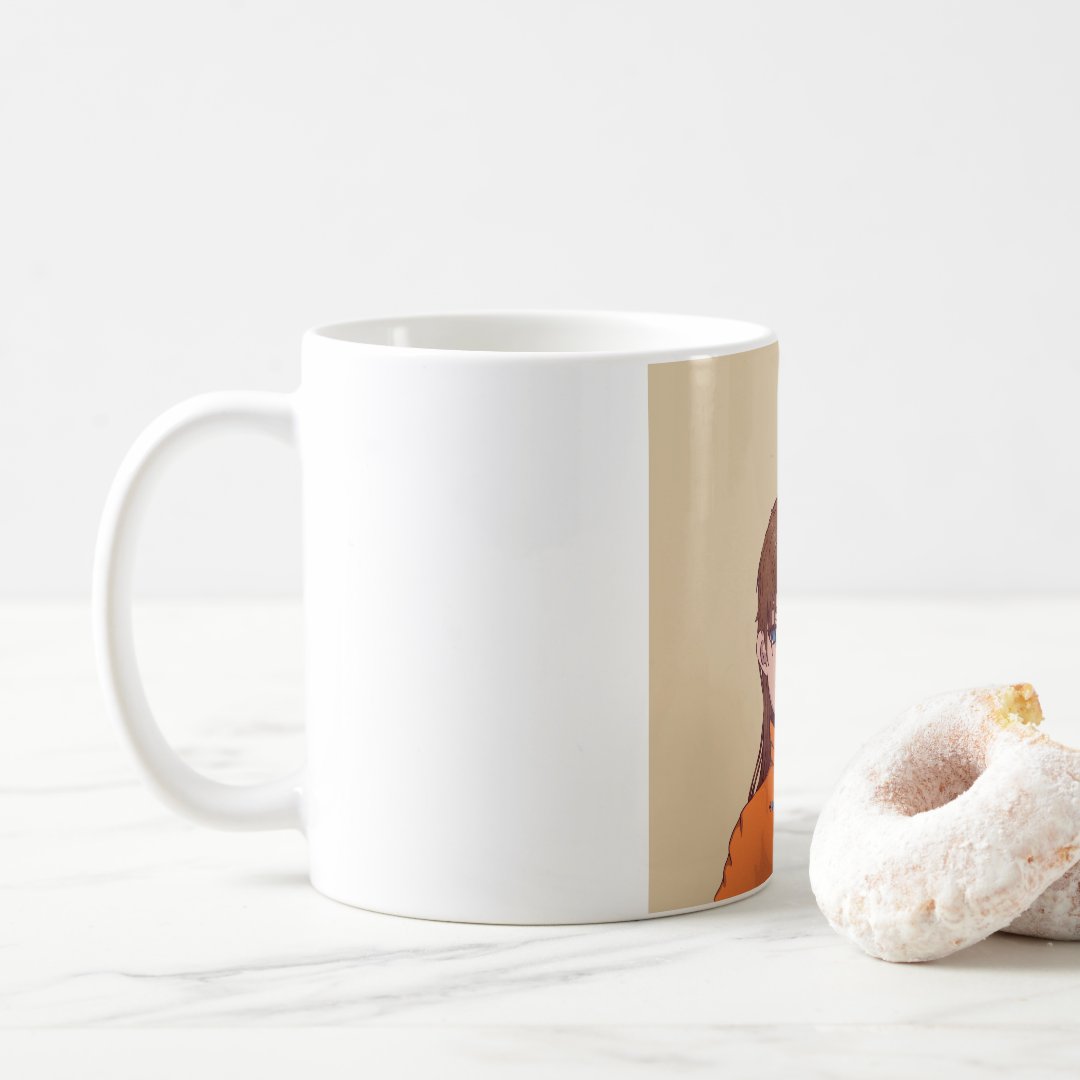 Anime Girl Enthusiast Anime Characters Merchandise Coffee Mug Anime Kupa Bardak Modern Anime Baskılı Kupa