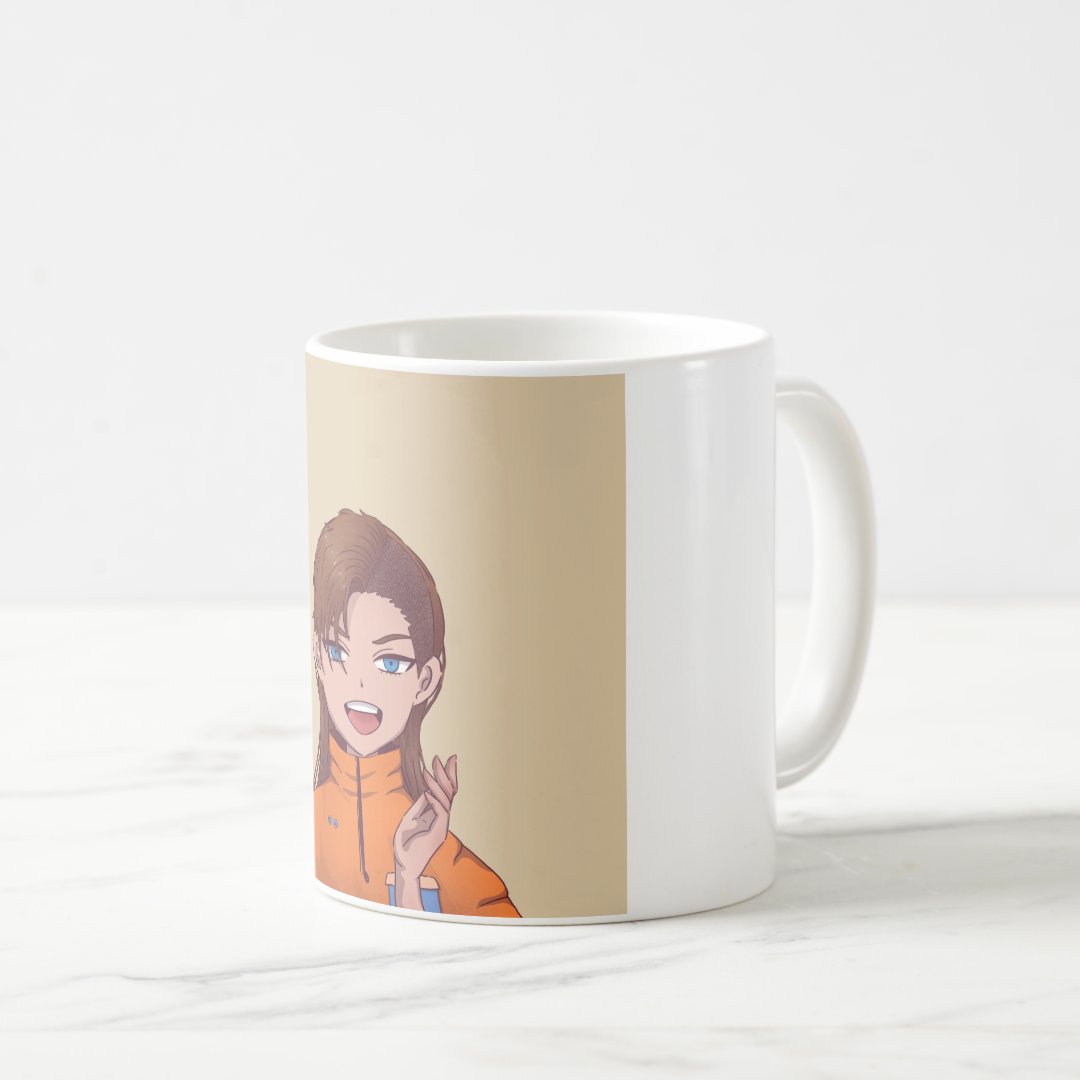 Anime Girl Enthusiast Anime Characters Merchandise Coffee Mug Anime Kupa Bardak Modern Anime Baskılı Kupa