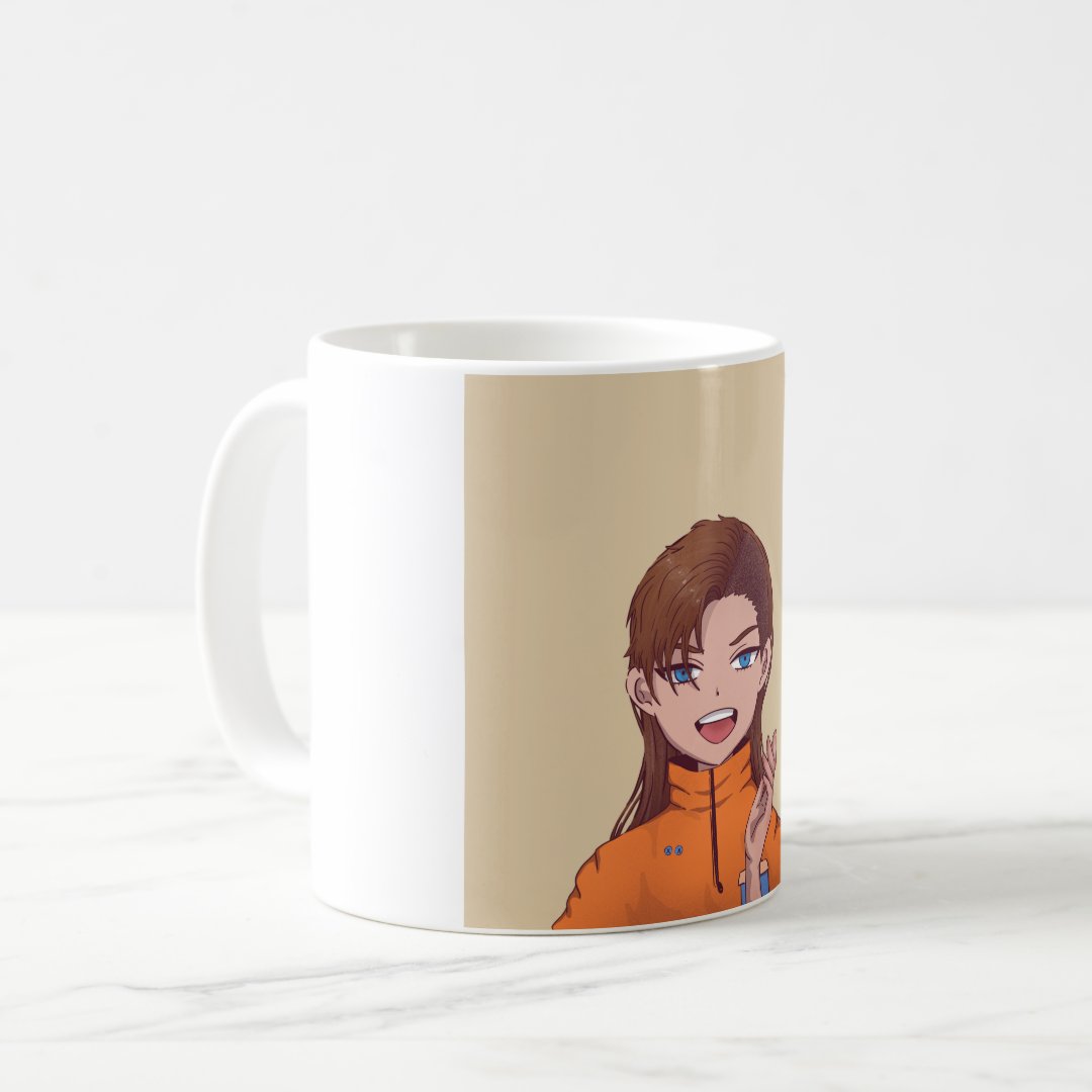 Anime Girl Enthusiast Anime Characters Merchandise Coffee Mug Anime Kupa Bardak Modern Anime Baskılı Kupa
