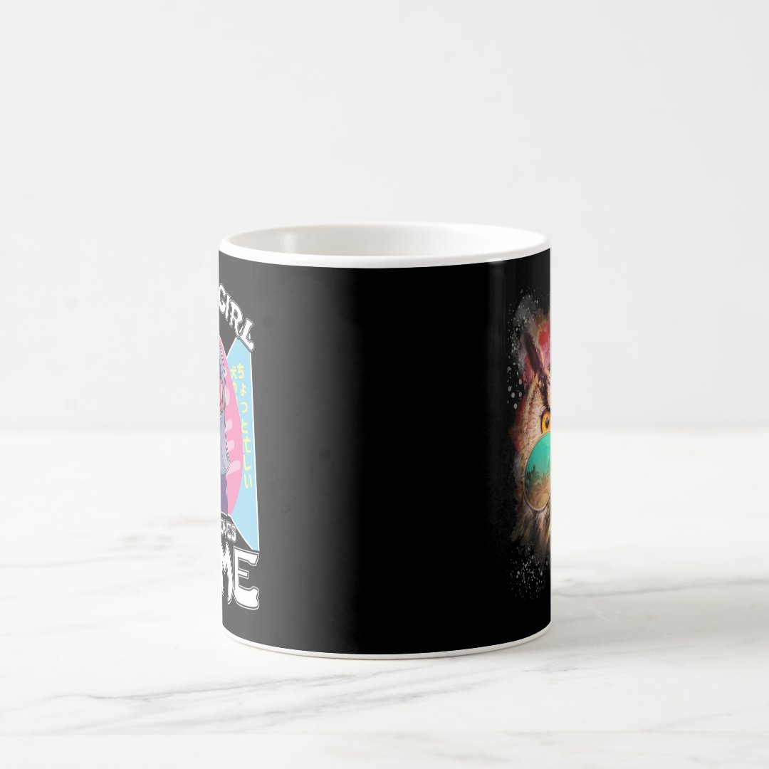Anime Girl Otaku Teen Japanese Manga Comic Fan Coffee Mug Anime Kupa Bardak Modern Anime Baskılı Kupa