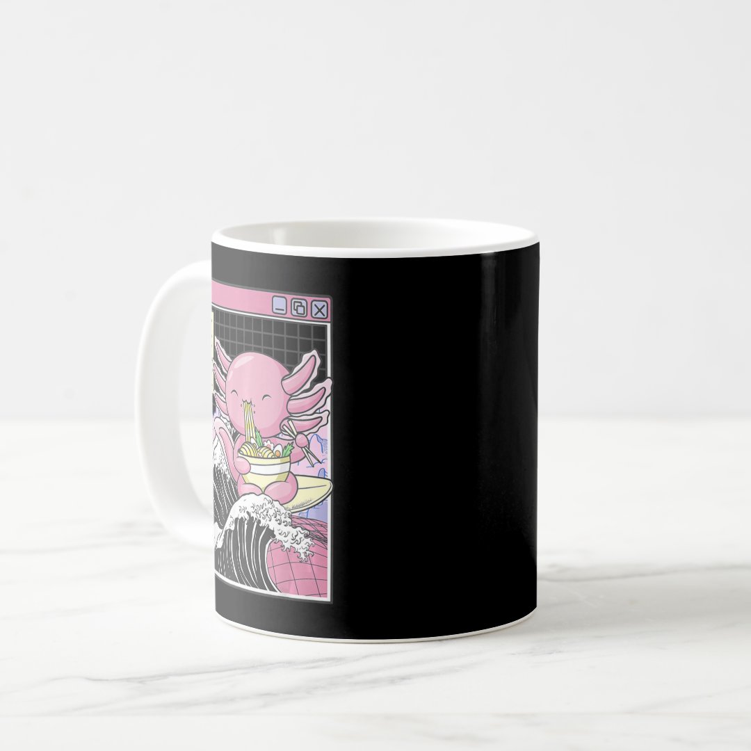 Anime Girl Waifu Who Loves Anime Ramen And Sketchi Coffee Mug Anime Kupa Bardak Modern Anime Baskılı Kupa